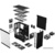 Fractal Design Define 7 Dark Tempered Glass FD-C-DEF7C-02 - фото 6